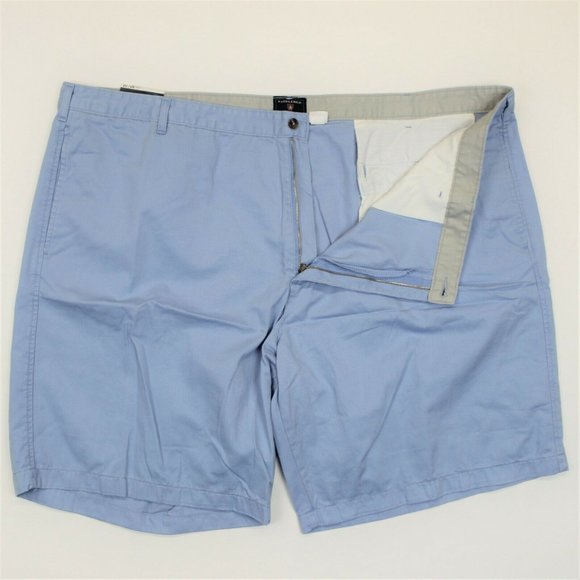 Saddlebred Flat Front Shorts - Blue - 50 - Picture 3 of 3